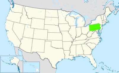 Phone numbers of the state Pennsylvania