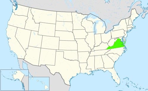 Phone numbers of the state Virginia