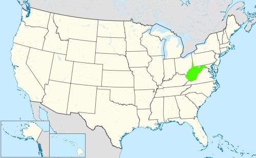 Phone numbers of the state West Virginia